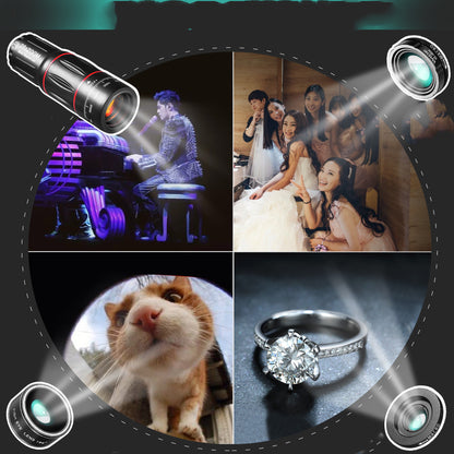 Mobile Phone Telephoto Lens Wide-Angle Telephoto