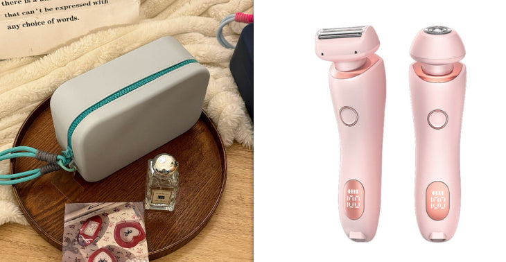 2 In 1 Hair Removal Epilator USB Rechargeable Trimmer